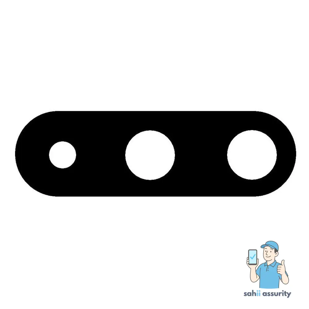 Camera Lens for OnePlus 8 Black thumbnail